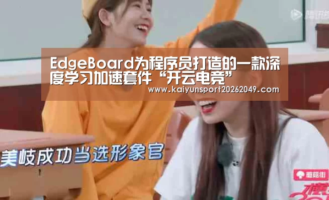 EdgeBoard为程序员打造的一款深度学习加速套件“开云电竞”(图2) 开云真人